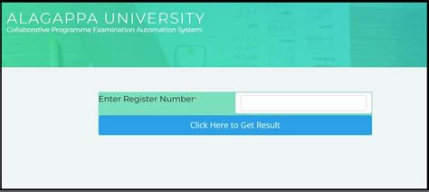 www.alagappauniversity.ac.in result 2022